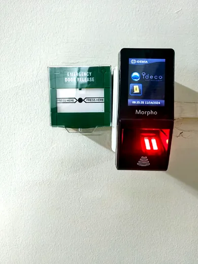 Biometric entrance system