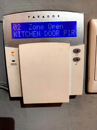 Paradox keypad